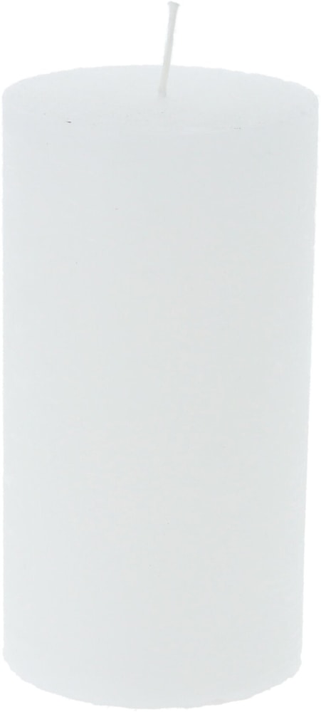 Candela cilindria rustico Candela Balthasar 656207100001 Colore Bianco Dimensioni ø: 7.0 cm x A: 13.0 cm N. figura 1