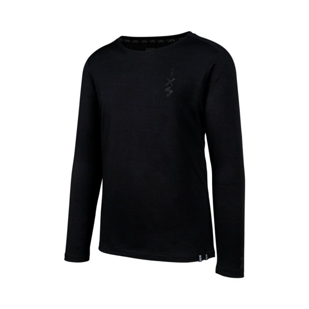 Flow Merino long sleeve jersey Chemise à manches longues iXS 470904100720 Taille XXL Couleur noir Photo no. 1