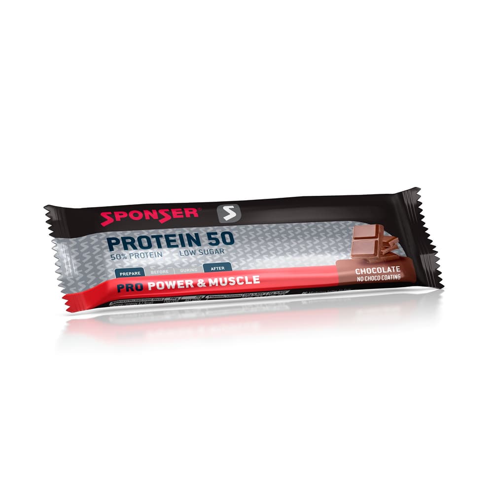 Protein 50 Bar Barretta proteica Sponser 471909500100 Gusto Chocolate N. figura 1