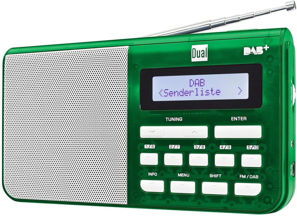 DAB 4.1 T - Verde Radio DAB+ Dual 77302220000016 No. figura 1
