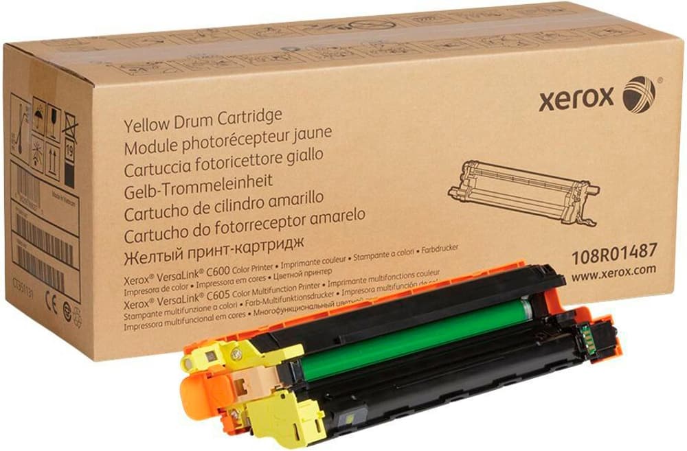 VersaLink C60X 108R01487 Drum Cartridge Yellow Toner Xerox 785302430857 N. figura 1
