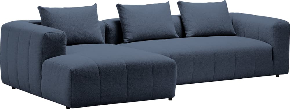 RAYAS Ecksofa 405885150140 Grösse B: 303.0 cm x T: 158.0 cm x H: 64.5 cm Farbe Blau Bild Nr. 1