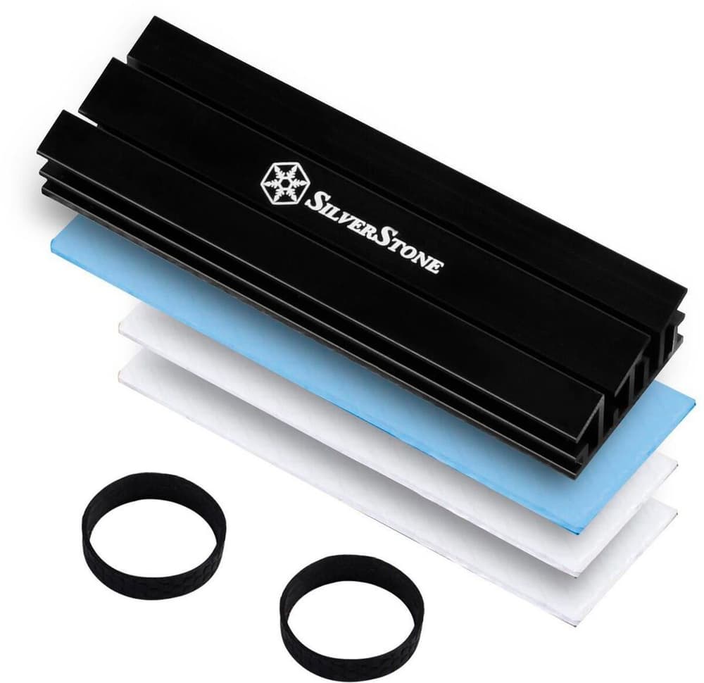 Dissipateur thermique M.2 TP02-M2 Accessoires pour disque dur / SSD SilverStone 785302409548 Photo no. 1