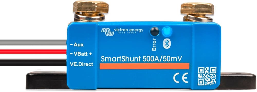 Monitoraggio della batteria SmartShunt 500A/50mV IP65 Batteria Victron Energy 614517000000 N. figura 1