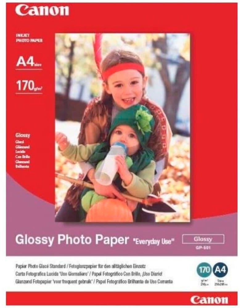 GP-501 glossy A4 Carta per foto Canon 785302434083 N. figura 1