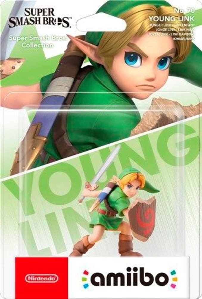 amiibo Super Smash Bros. Character - Young Link Figurine 785300143257 Photo no. 1