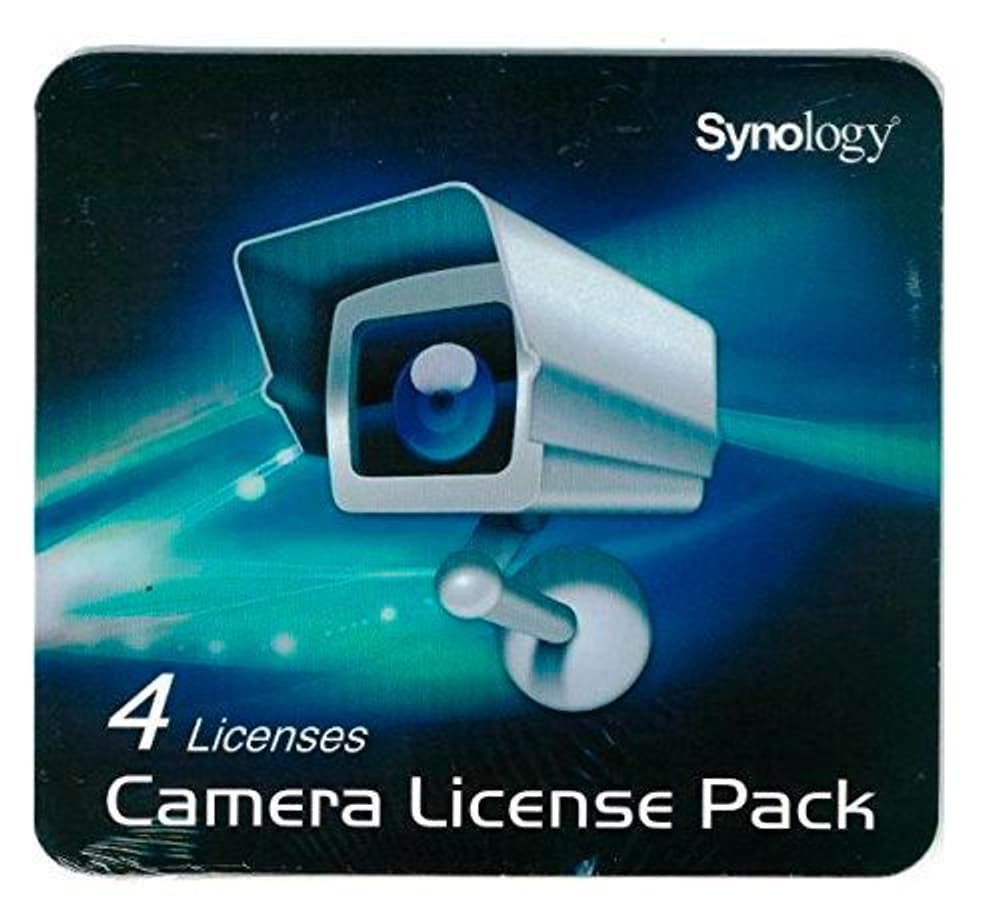Licenza di sorveglianza per 4 telecamere aggiuntive Accessori per sistema di sorveglianza Synology 785300123658 N. figura 1