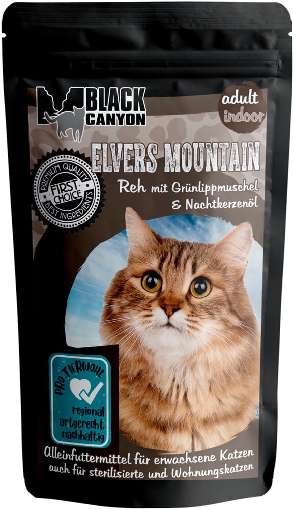Elvers Mountain Adult, 0.085 kg Aliments humides Black Canyon 658334900000 Photo no. 1