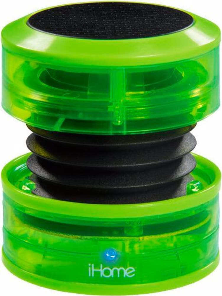 IM60 NEON Mini-Lautsprecher, grün Portabler Lautsprecher iHome 785300183624 Farbe Grün Bild Nr. 1
