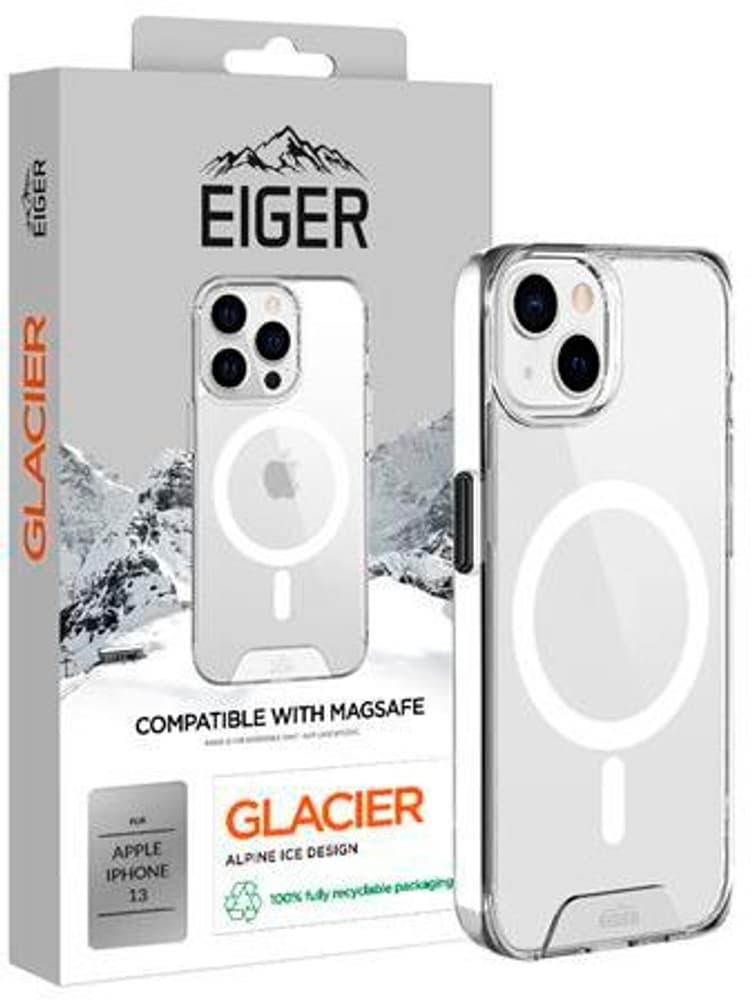 iPhone 13, Glacier Magsafe Case tr. Cover smartphone Eiger 785300192458 N. figura 1