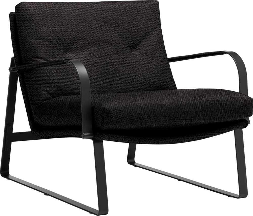 DAZIO Poltrona 403902107020 Dimensioni L: 73.0 cm x P: 91.0 cm x A: 73.0 cm Colore Nero N. figura 1