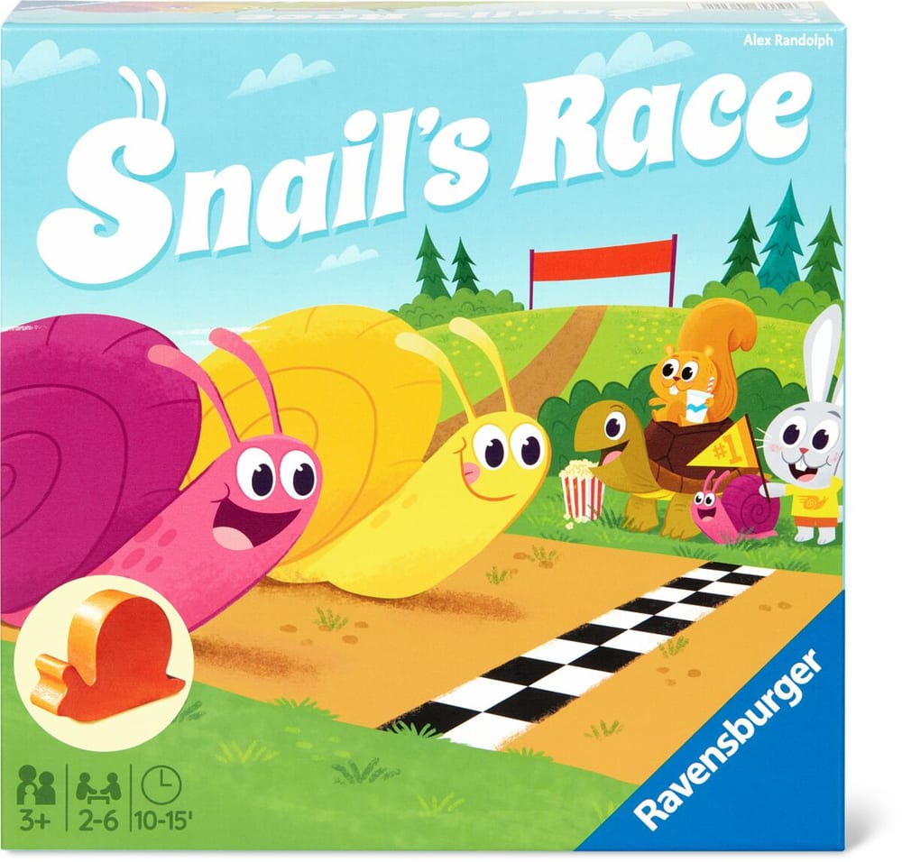 Snail's Race Jeux de société Ravensburger 748676200000 Photo no. 1