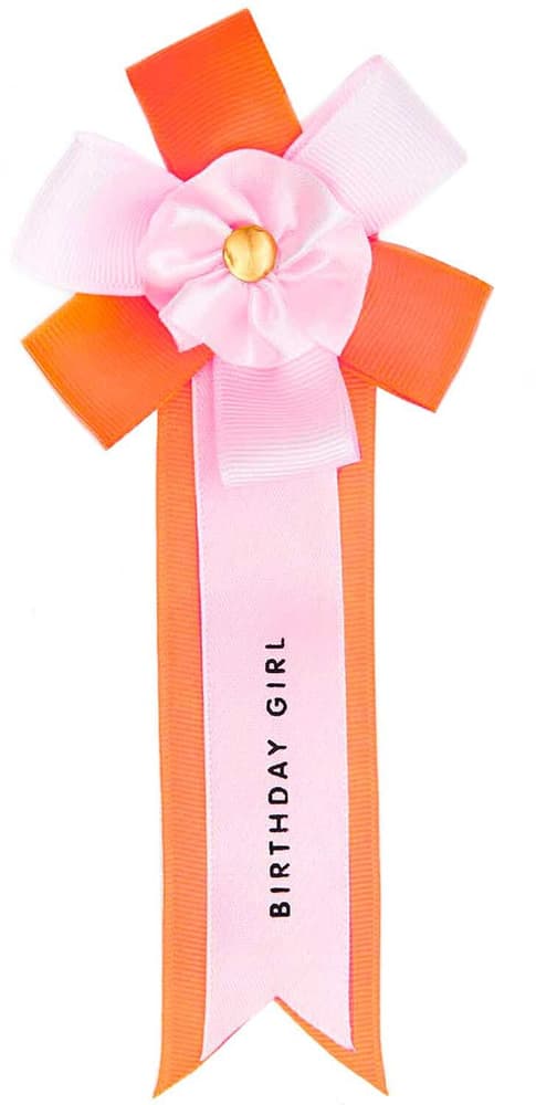 Birthday girl Decorazione di carta Rico 673978200000 N. figura 1