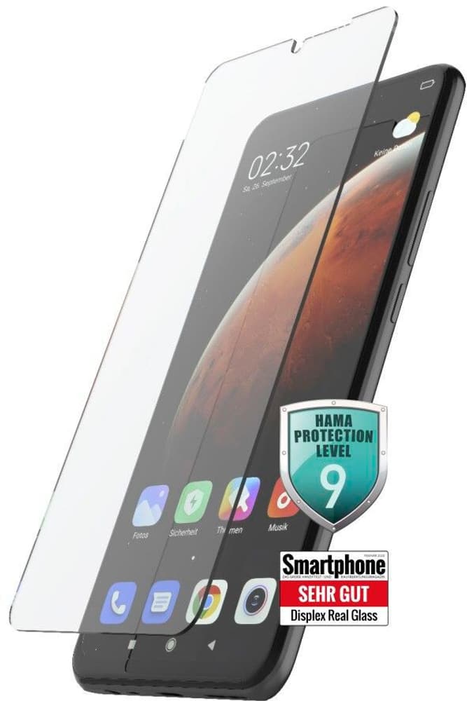 "Premium Crystal Glass" für Xiaomi Redmi 10C Smartphone Schutzfolie Hama 785300174186 Bild Nr. 1