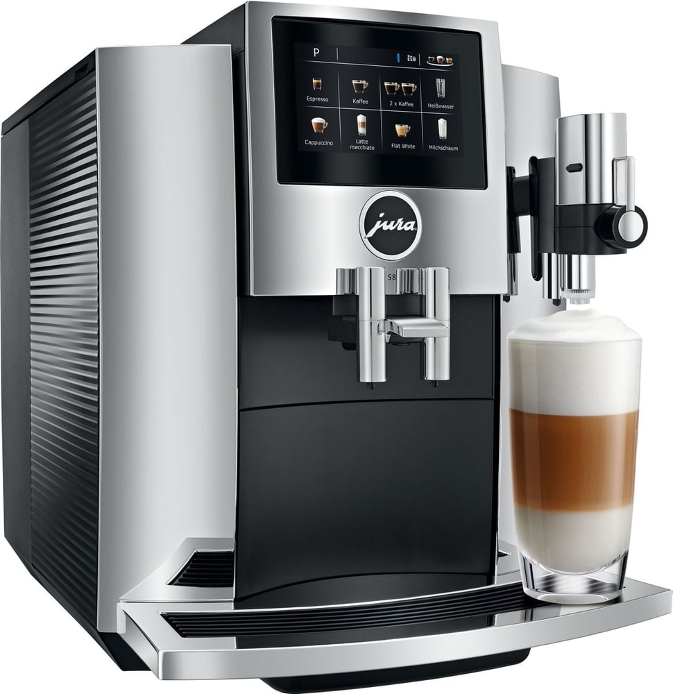 S8 Chrom Kaffeevollautomat JURA 71800300000019 Bild Nr. 1