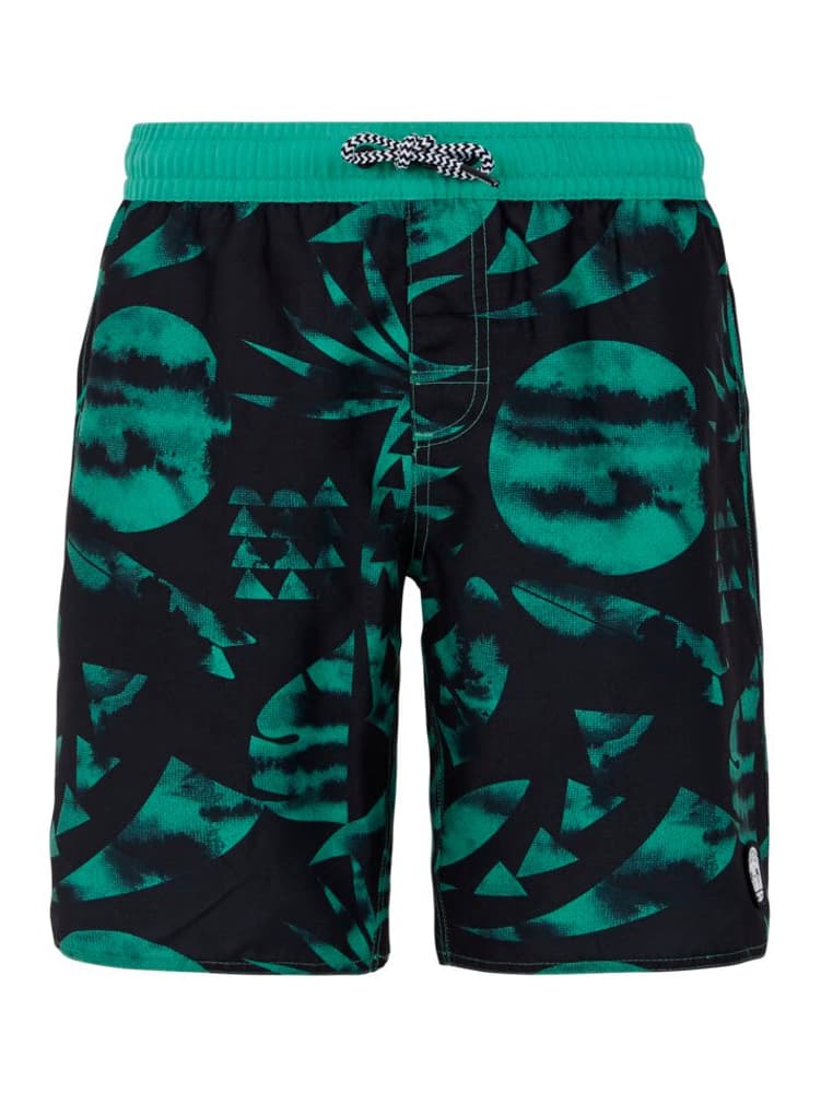 PRTTRACE JR Beachshorts Pantaloncini da bagno Protest 469368314015 Taglie 140 Colore smeraldo N. figura 1