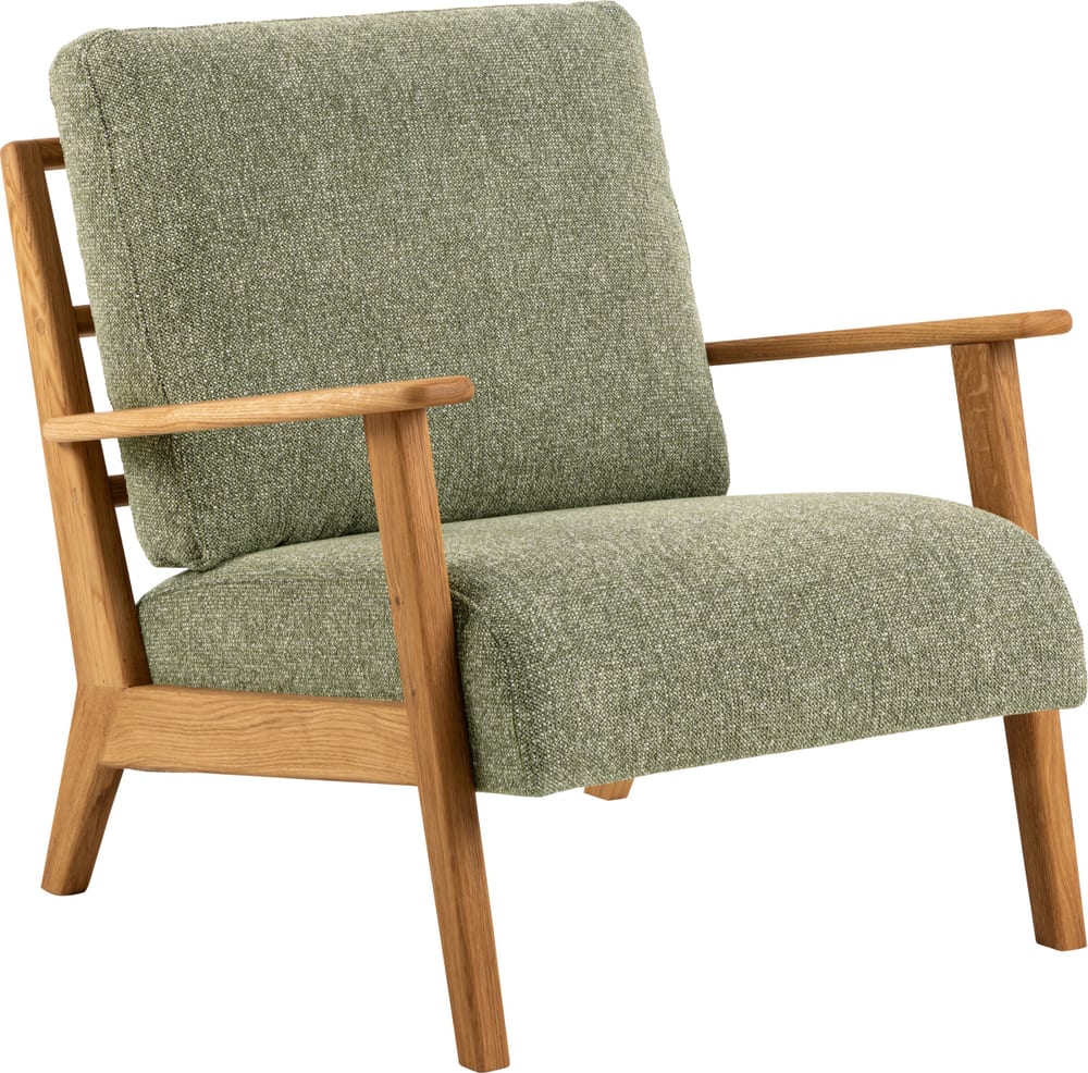 FAUSTO Fauteuil 403901807065 Dimensions L: 83.0 cm x P: 75.0 cm x H: 80.0 cm Couleur Olive Photo no. 1