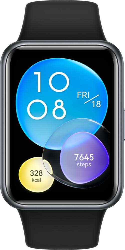 Watch Fit 2 Midnight Black Silicone Strap Smartwatch Huawei 785300166981 Bild Nr. 1