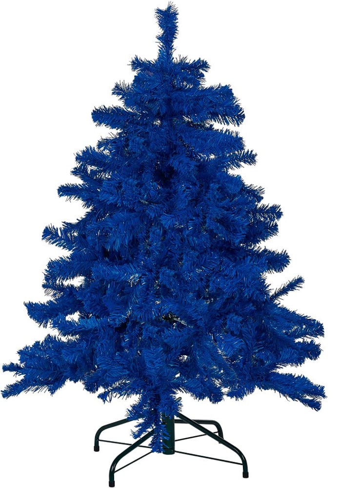 Künstlicher Weihnachtsbaum 120 cm blau FARNHAM Kunstbaum Beliani 659197600000 Bild Nr. 1