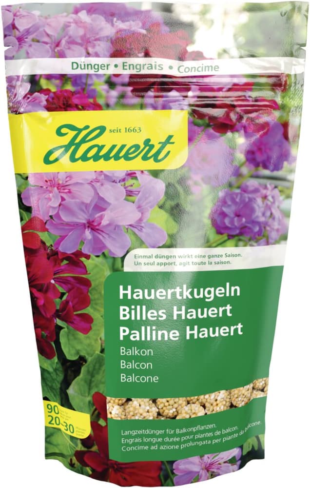 Palline per piante da balcone, 90 pezzi Bastoncini fertilizzanti Hauert 658239000000 N. figura 1