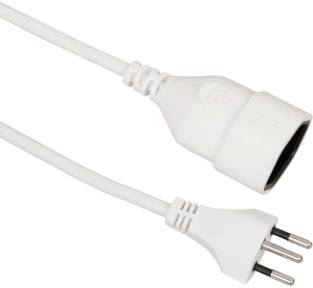 Power Cord 5.0 m  (tripolaire T12 - T13) – blanc Rallonge d’alimentation Mio Star 791052800000 Photo no. 1
