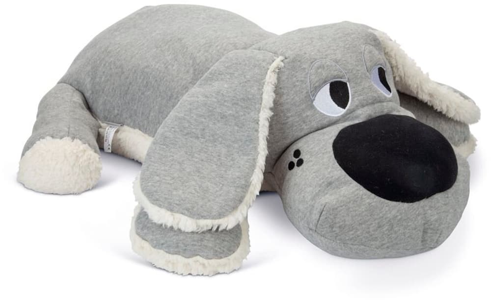 Beeztees XL-Kuschelspielzeug Boomba Hund grau   70 x 40 x 21 cm Kuscheltier Beeztees 669700101395 Bild Nr. 1