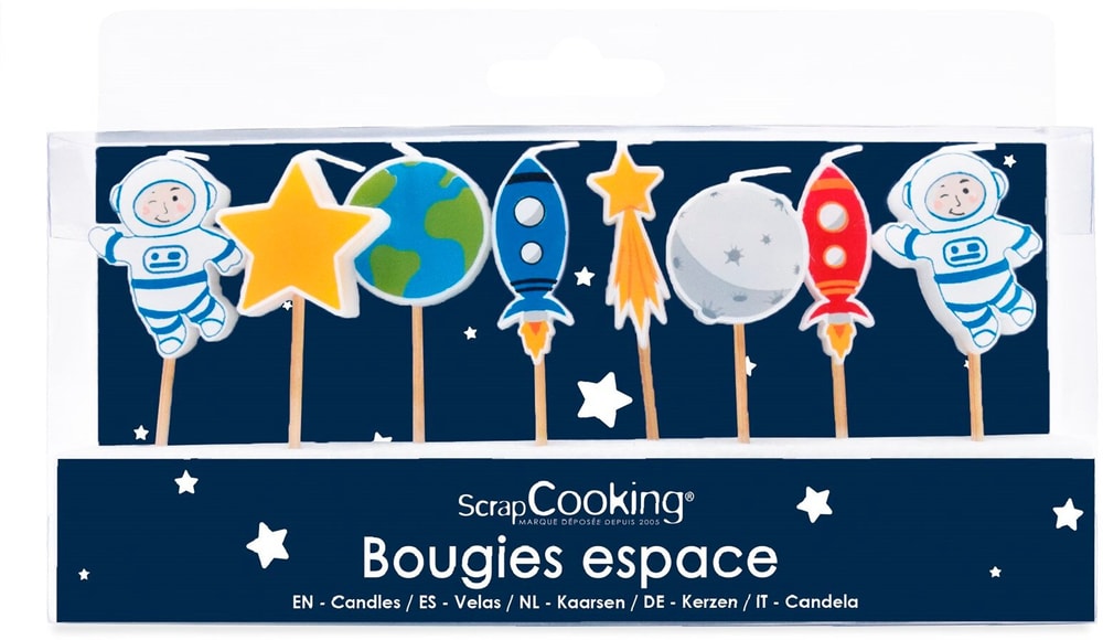 Espace Bougies d'anniversaire ScrapcooScrapCooking 668487200000 Photo no. 1