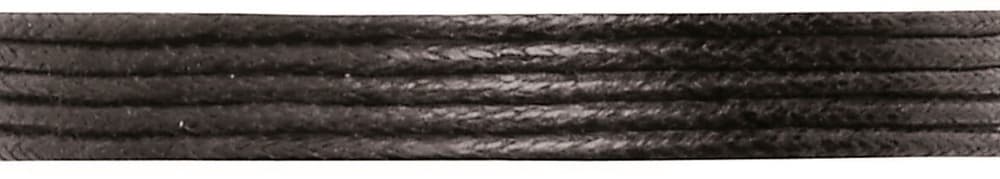 Baumwollkordel 1mm/5m schwarz Baumwollkordel 608115500000 Bild Nr. 1