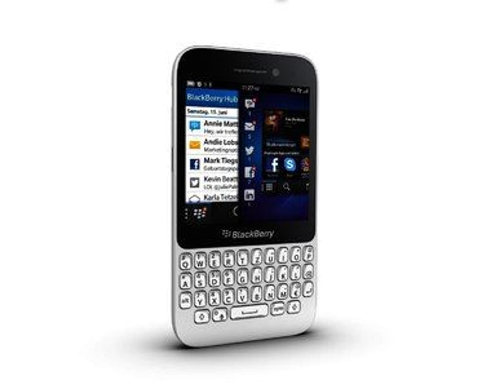 BLACKBERRY Q5 QWERTZ blanc Téléphone por BlackBerry 95110003545013 Photo n°. 1