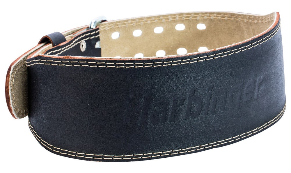 4" Padded Leather Belt Cintura Harbinger 470503600620 Taglie XL Colore nero N. figura 1