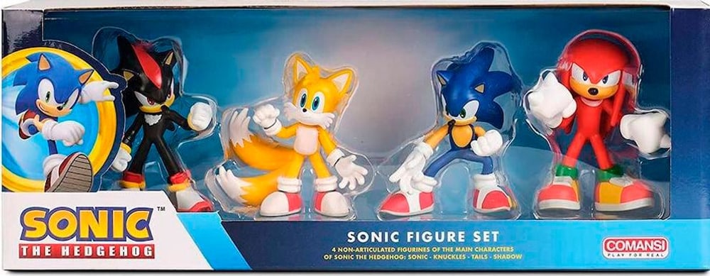 Sonic - Set (4 Figuren) Merchandise Comansi 785302413215 Bild Nr. 1