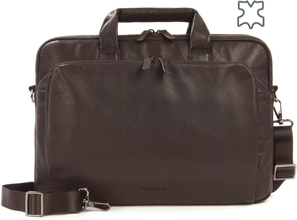 One Premium Slim - Bag pour MacBook Pro 15" - brun Sacoche pour ordinateur portable Tucano 785300132763 Photo no. 1