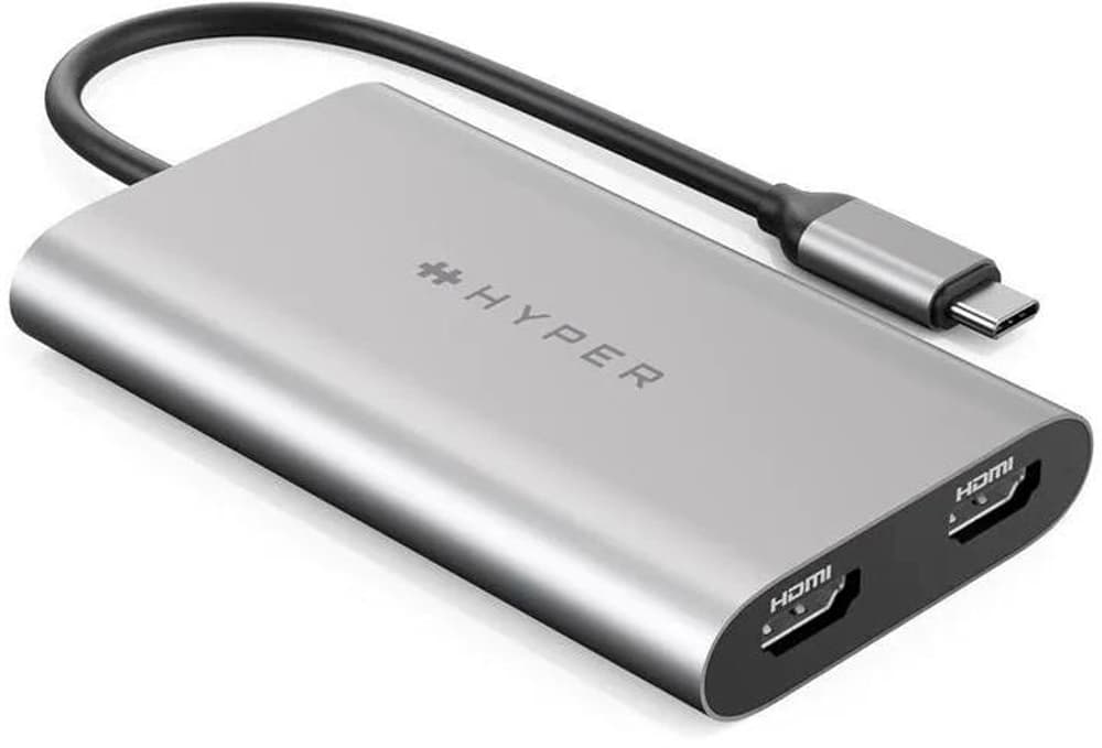 Dual 4K USB Type-C - HDMI Video Adapter HYPER 785300171014 Bild Nr. 1