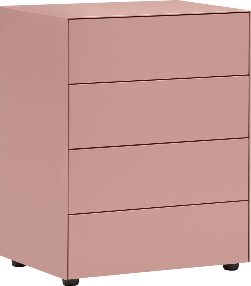 LUX Cassettone 400840200038 Dimensioni L: 60.0 cm x P: 46.0 cm x A: 74.5 cm Colore Rosa N. figura 1