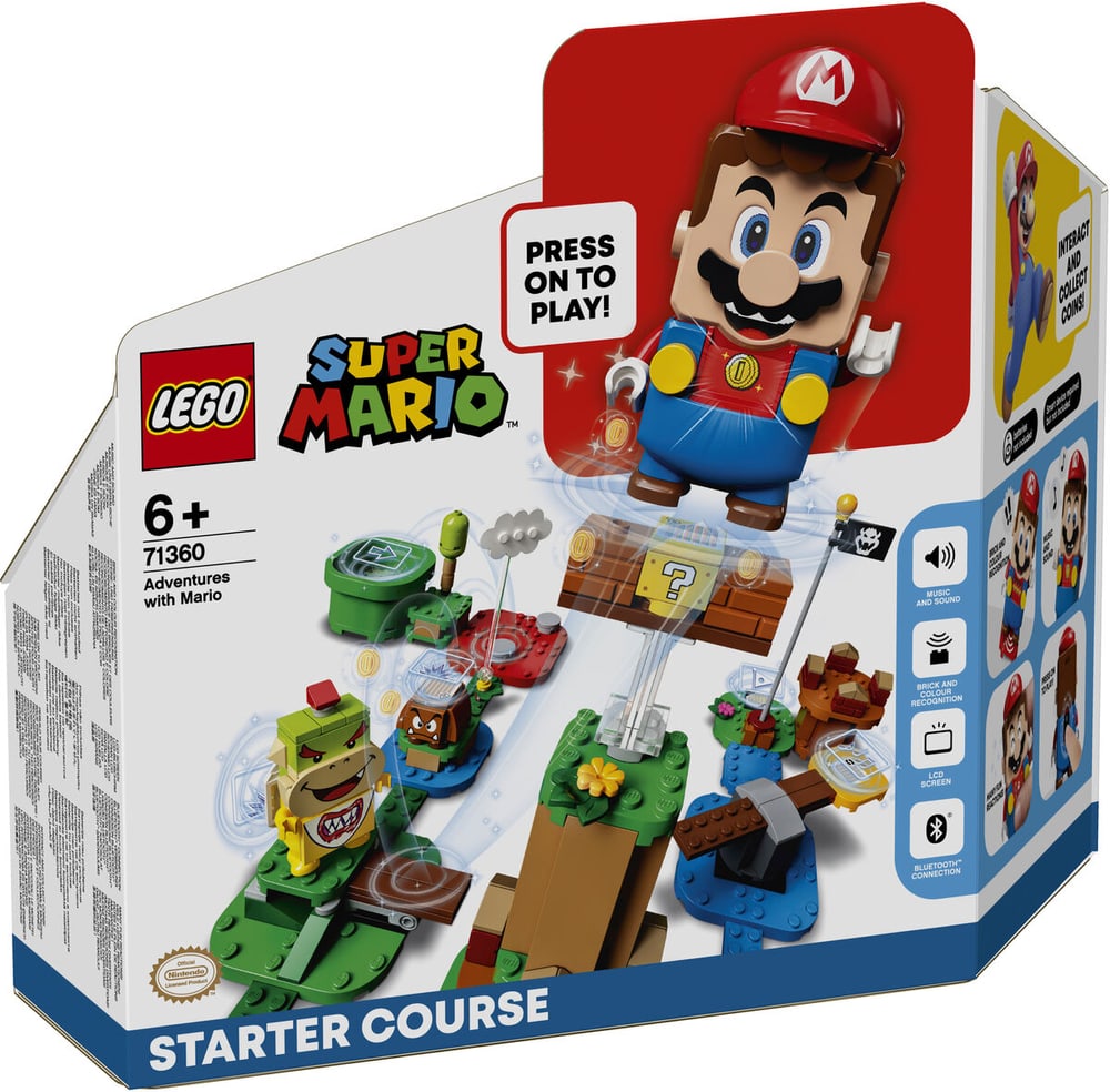 Super Mario Abenteuer mit Mario – Starterset 71360 LEGO® 74874930000019 Bild Nr. 1