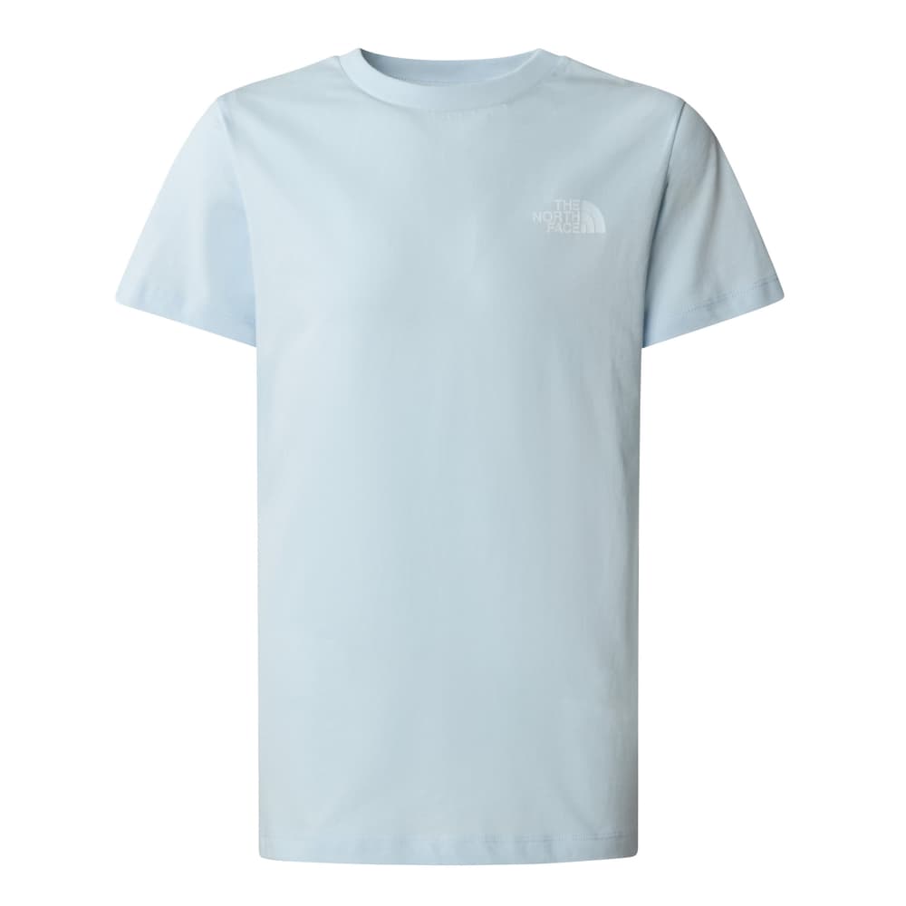 Redbox T-shirt The North Face 468427500348 Taglie S Colore blu ghiaccio N. figura 1