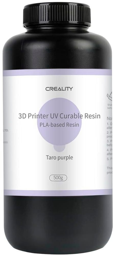 Resin 3D Resin Plus 500 g, Violet Résine pour imprimante 3D Creality 785302415015 Photo no. 1