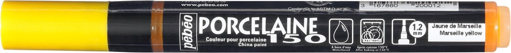 Pébéo Porcelaine 150 marseillegelb Porzellanfarbe Pebeo 663506710000 Farbe Marseille Gelb Bild Nr. 1