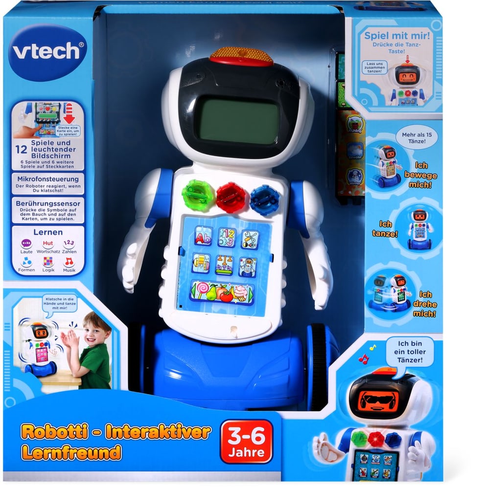 Robotti - Interaktiver Lernfreund (D) VTech 74523339000015 No. figura 1