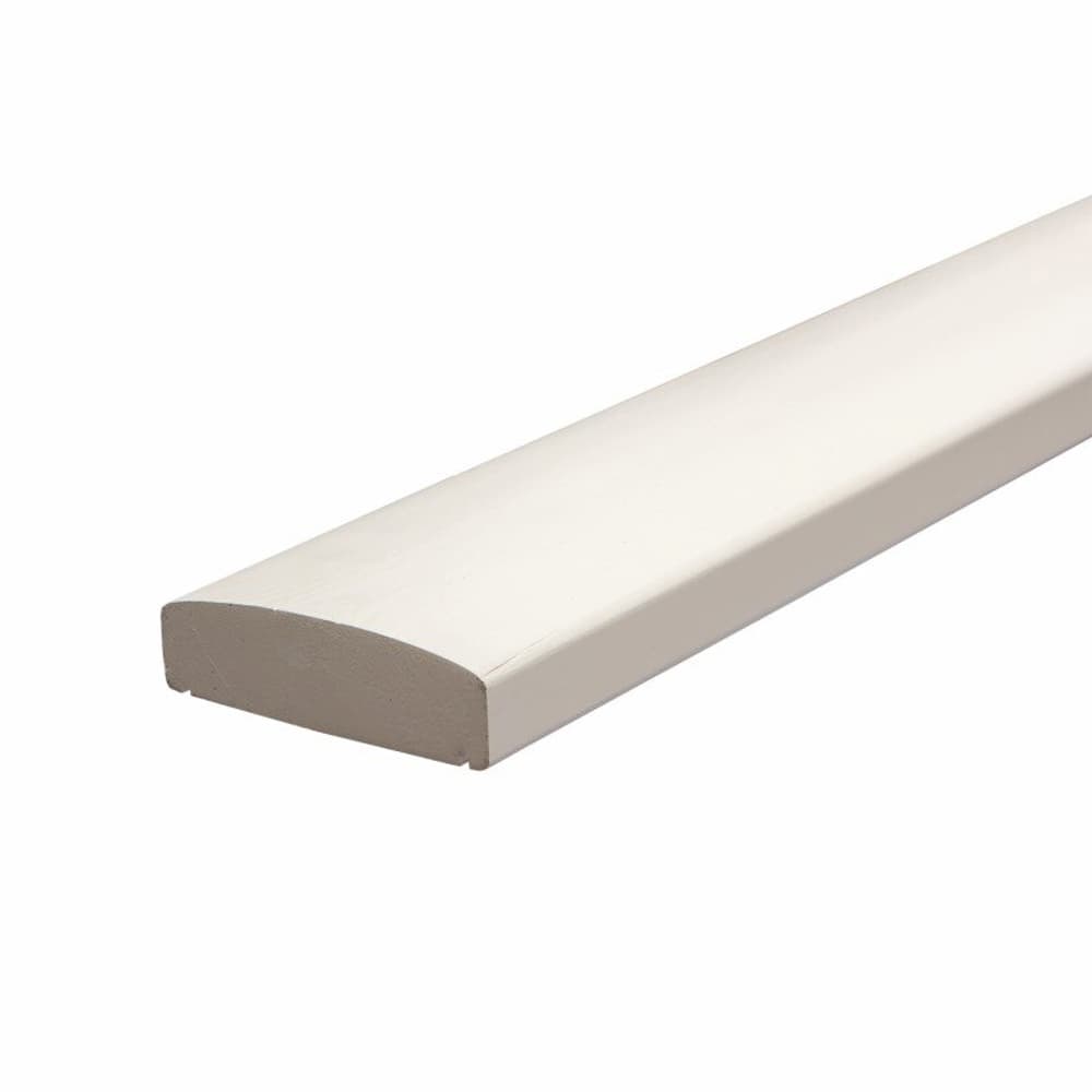 Corrimano per sistema di ringhiere 114x34 mm x 210 cm, verniciato bianco Corrimano PLUS 669700109025 N. figura 1