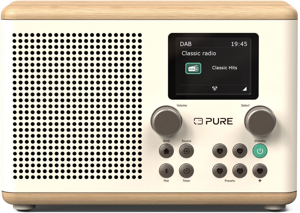 Classic H4 - cotton white Radio DAB+ Pure 773118400000 N. figura 1