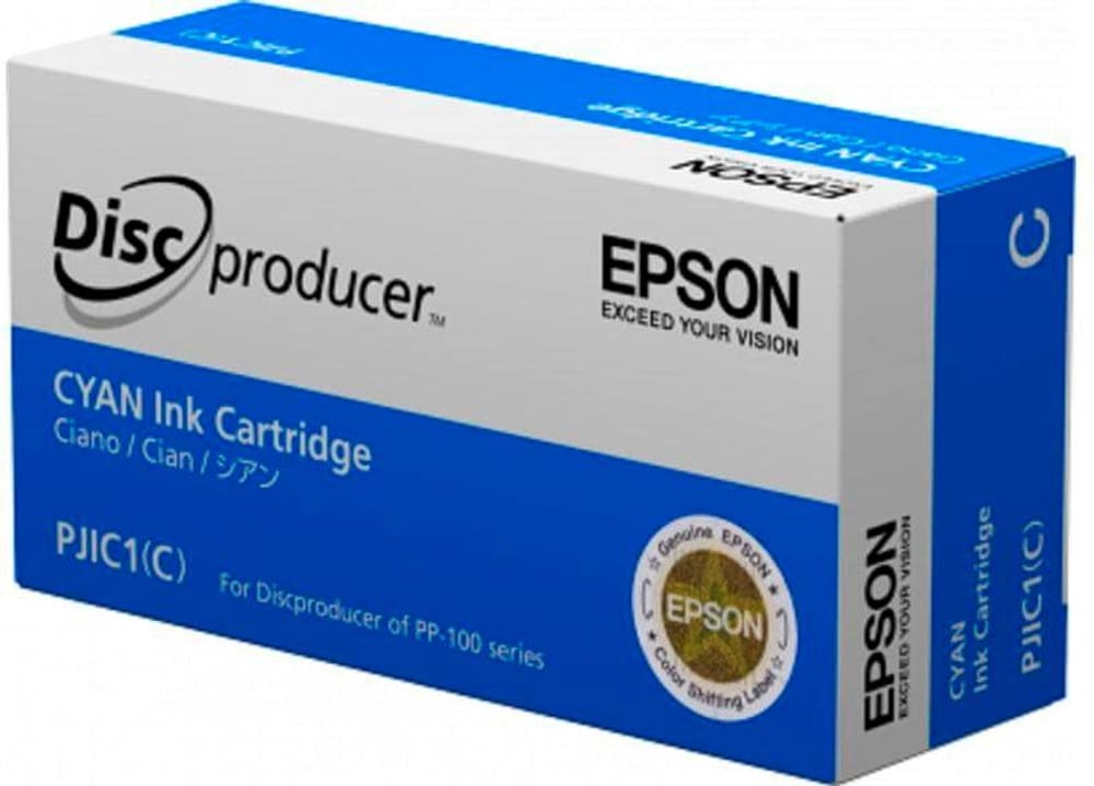 Discproducer Ink Cartridge, PJIC7, Cyan Cartuccia d'inchiostro Epson 785302432065 N. figura 1