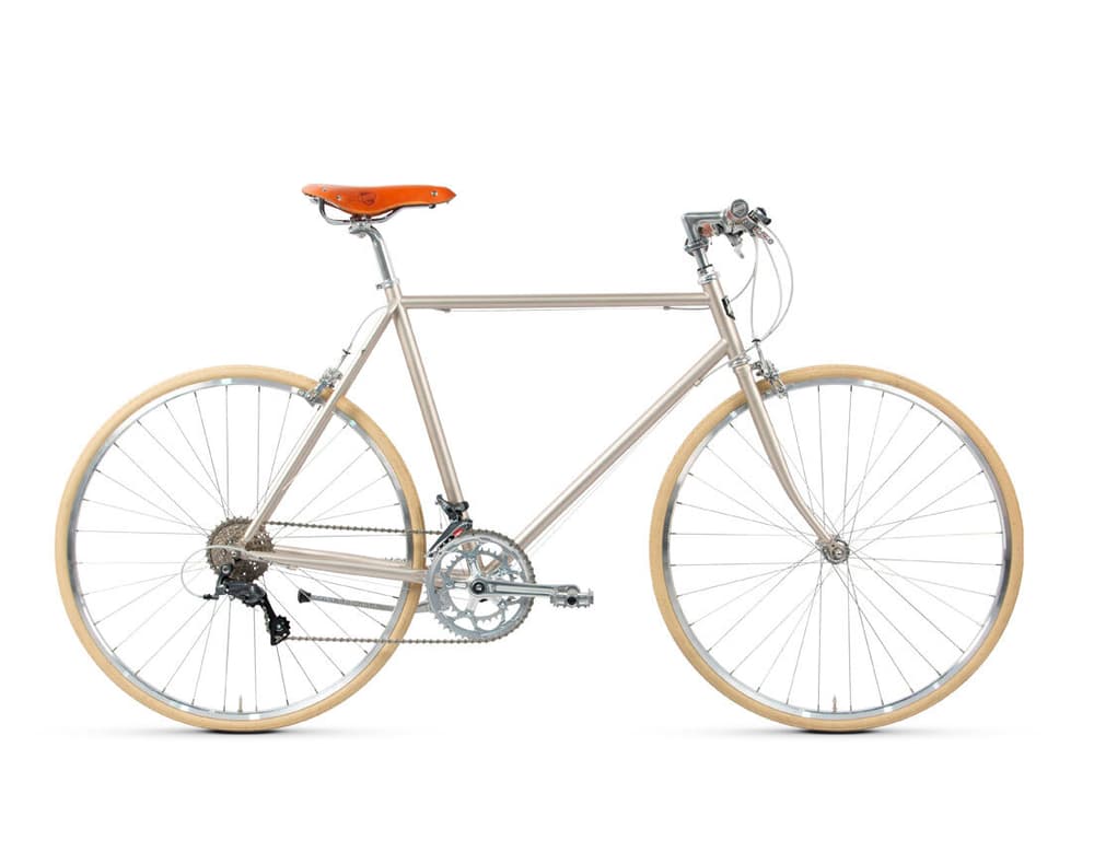 Urban 16-Speed Bicicletta da città Siech Cycles 464044705870 Colore marrone Dimensioni del telaio 58 N. figura 1