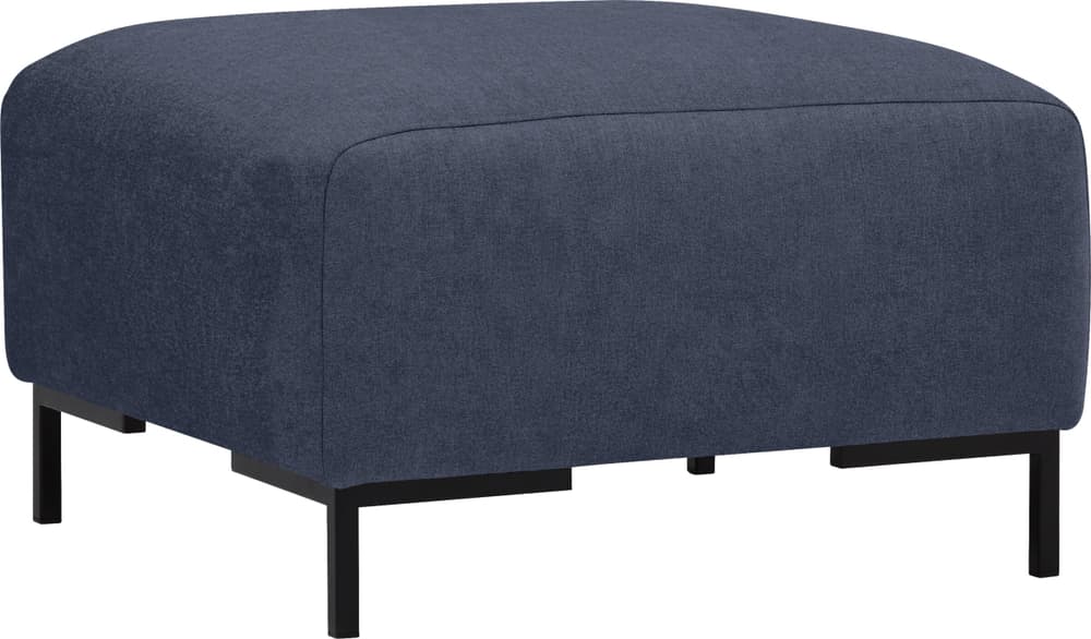 BROSCH Hocker BROSCH Hocker 405885808040 Grösse B: 70.0 cm x T: 70.0 cm x H: 43.0 cm Farbe Blau Bild Nr. 1