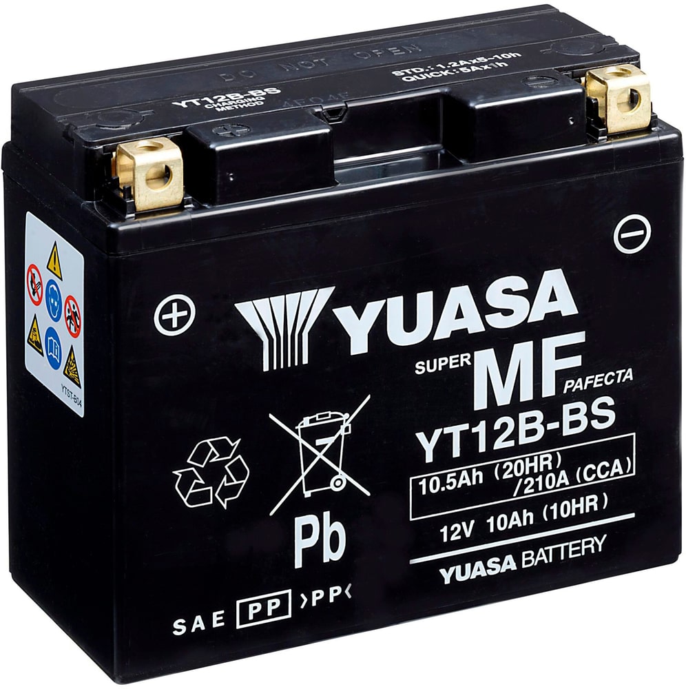 Batterie AGM 12V/10.5Ah/210A Motorradbatterie 621219900000 Bild Nr. 1