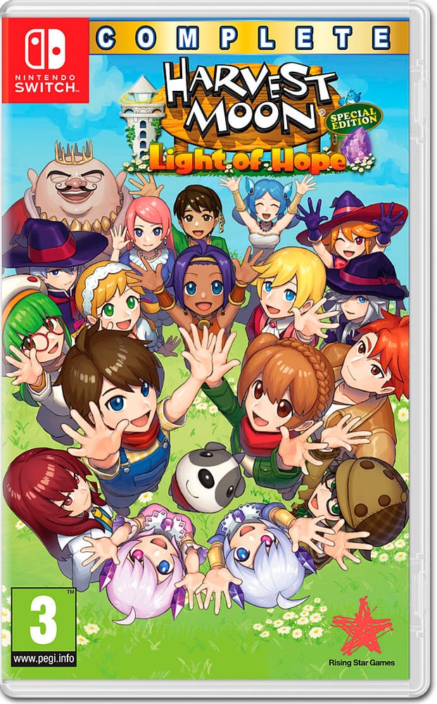 NSW - Harvest Moon: Light of Hope - Complete Special Edition Game (Box) 785300157645 N. figura 1