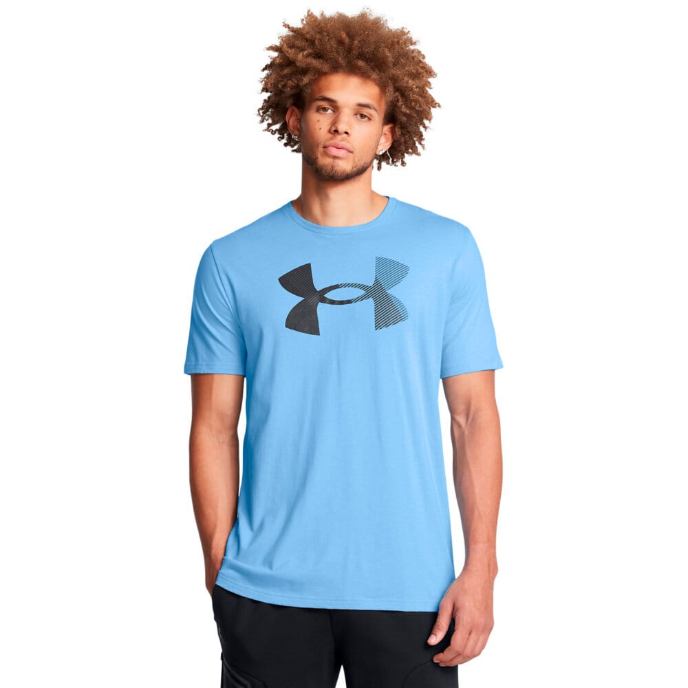 Big Logo Fill SS T-Shirt Under Armour 471875200441 Grösse M Farbe Hellblau Bild-Nr. 1