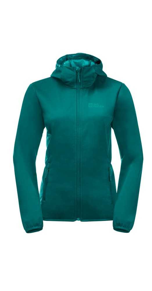 Windhain Giacca softshell Jack Wolfskin 467516500365 Taglie S Colore petrolio N. figura 1