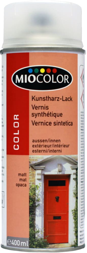 Vernice spray a base di resina sintetica opaco Lacca colorata Miocolor 660818900000 N. figura 1