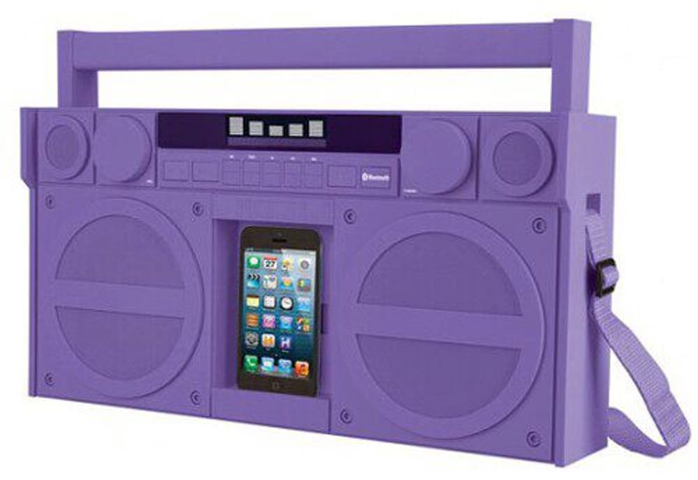 iBT44 – Violett Portabler Lautsprecher iHome 785300183622 Farbe Violett Bild Nr. 1